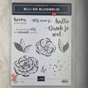 Blij en bloemrijk
