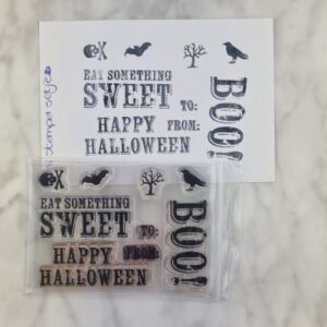 Boo-Tiful mini stempel